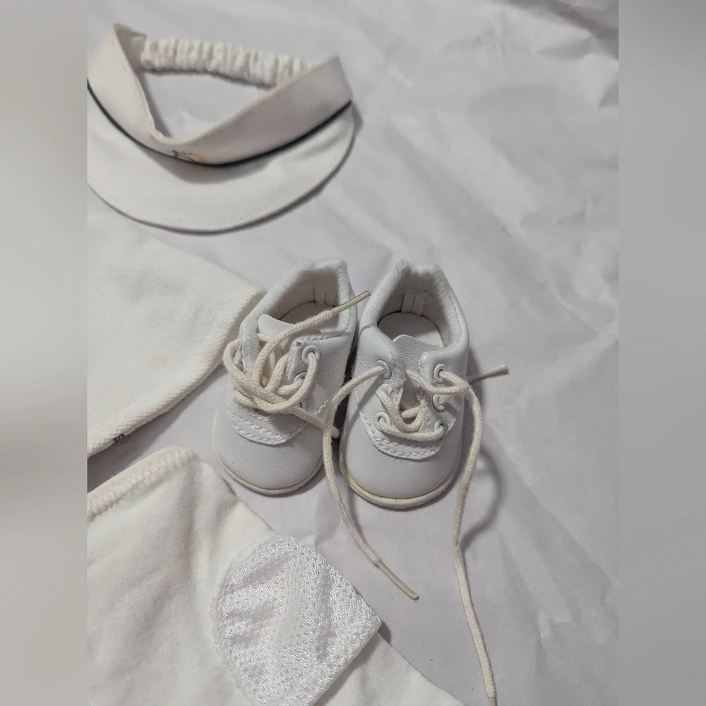 American Girl Doll Tennis Outfit With Racket - Picture 6 of 9